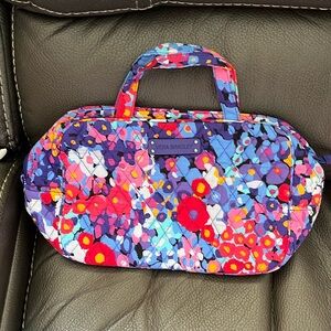 Vera Bradley colorful floral travel case